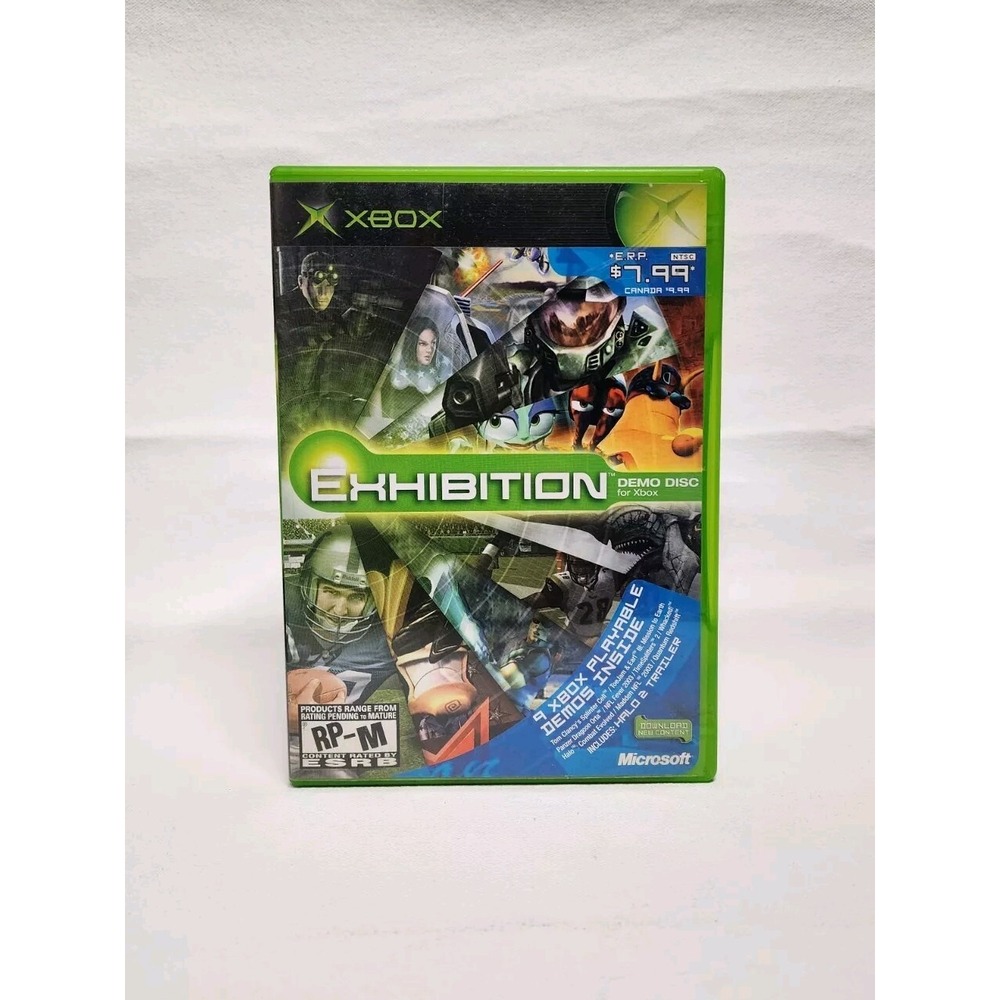 Exhibition: Demo Disc for Xbox (Microsoft Xbox, 2002) CIB-With Manuals Tested
